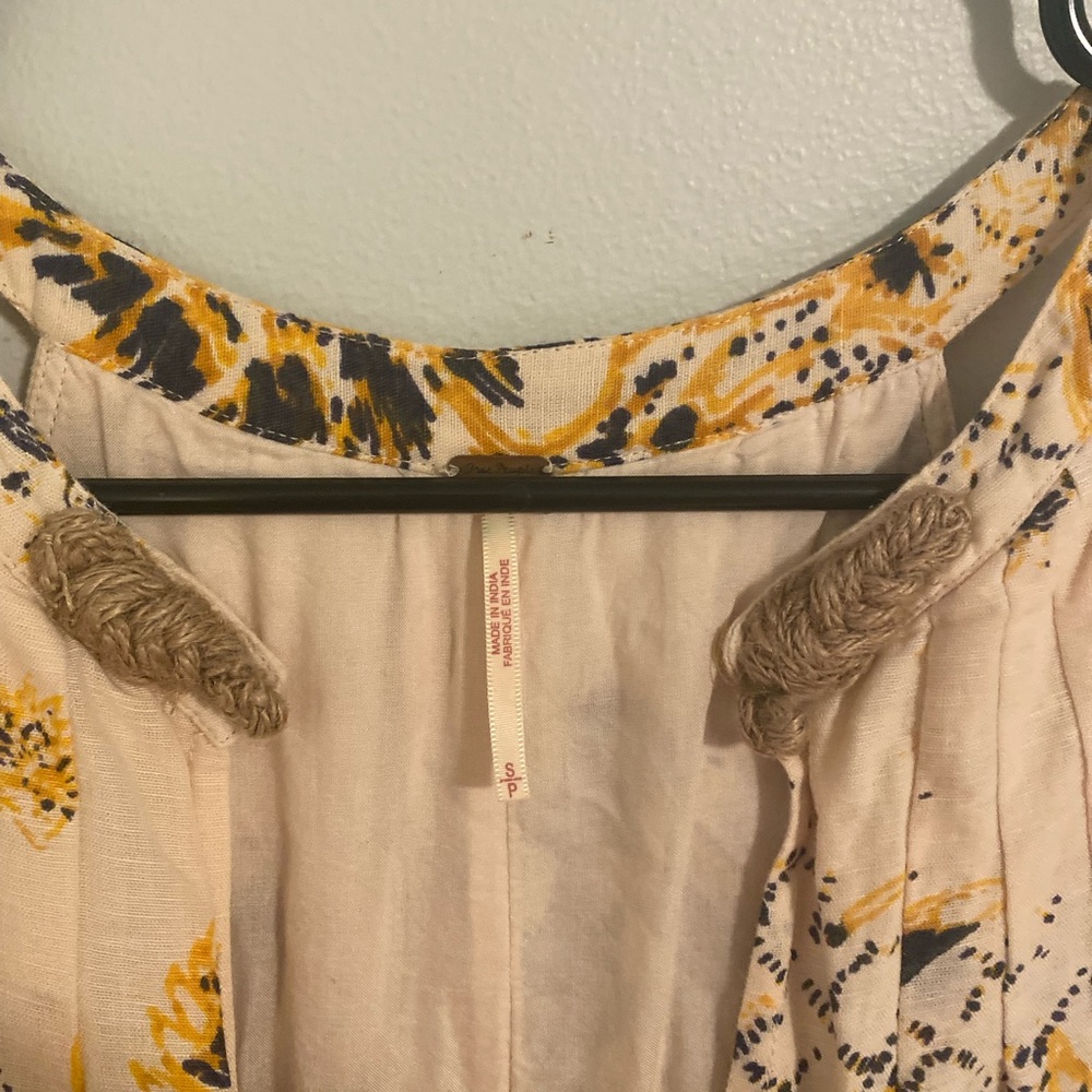 Free People Linen Jumpsuit